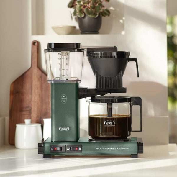 Moccamaster KBG Select Forest Green - Black Hat Coffee