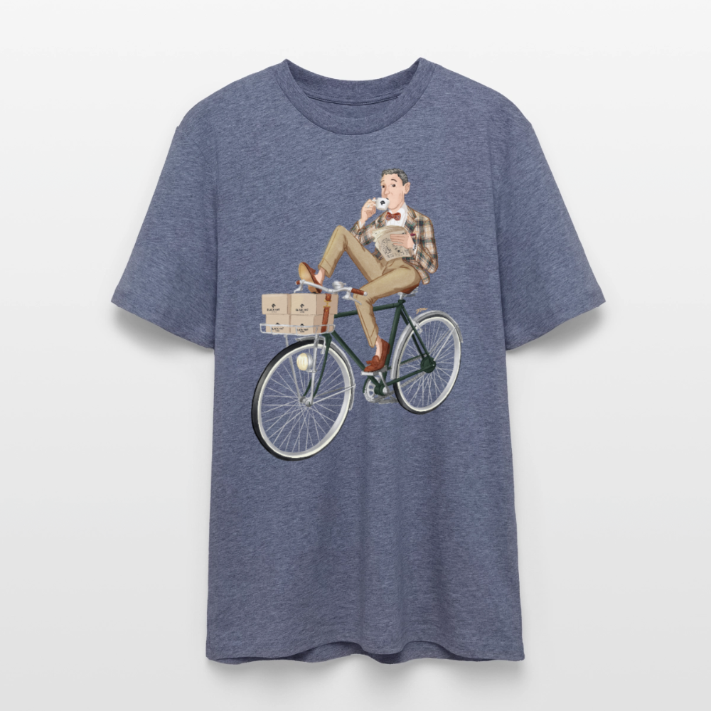 Cruiser Unisex Bio-T-Shirt - Dunkelblau meliert