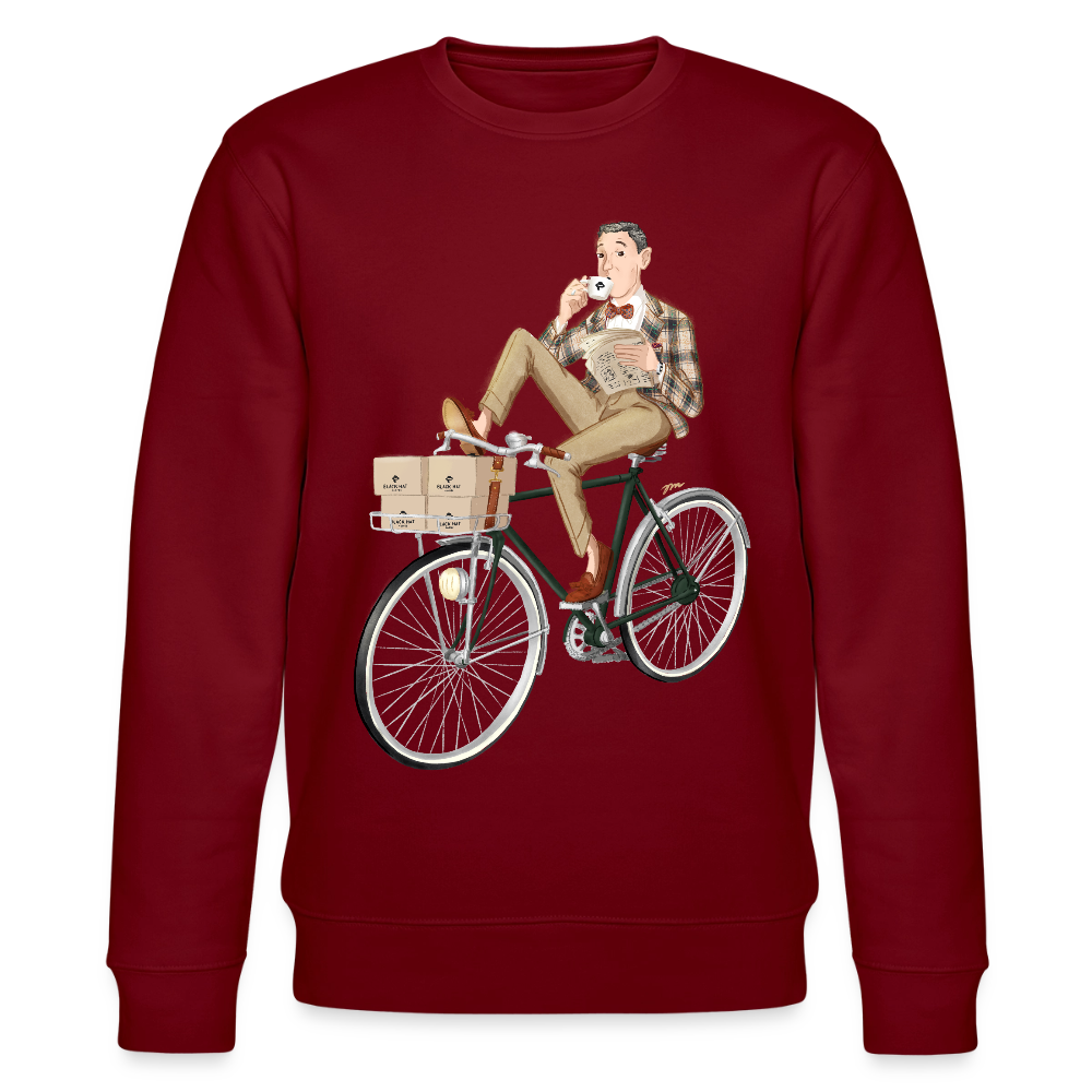 Cruiser Unisex Heavy Bio-Sweatshirt - Burgunderrot