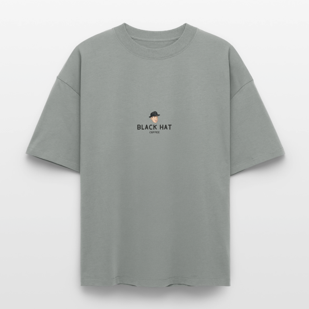 Many Faces Heavyweight Unisex Boxy T-Shirt - Nebelgrau