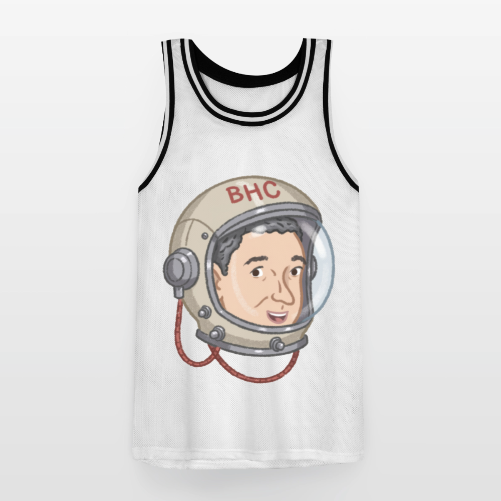 Zero Gravity Basketball-Trikot White - Weiß/Schwarz