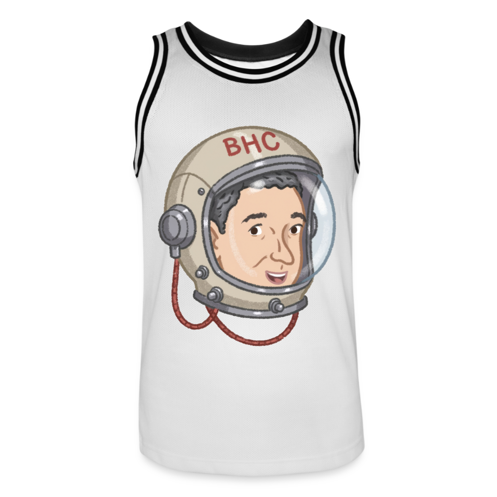 Zero Gravity Basketball-Trikot White - Weiß/Schwarz