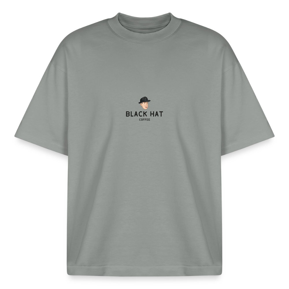 Many Faces Heavyweight Unisex Boxy T-Shirt - Nebelgrau