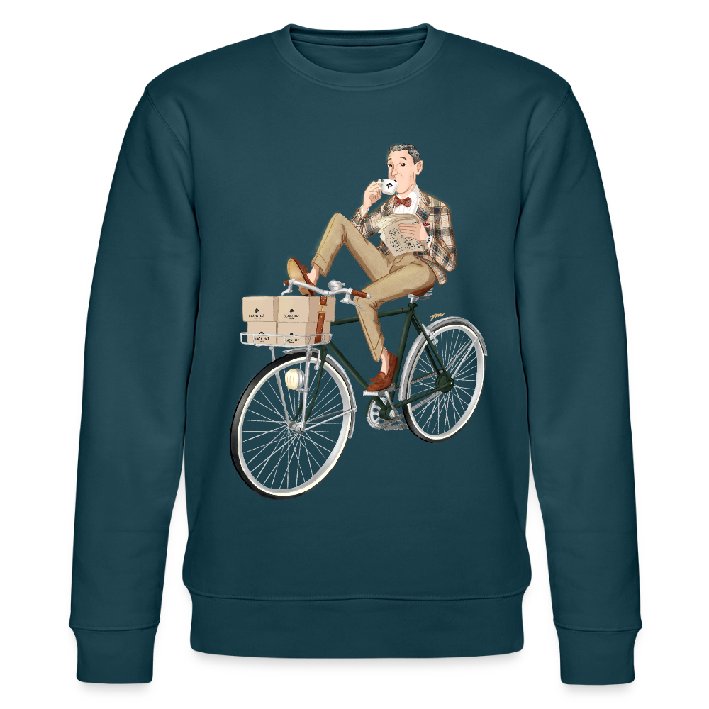 Cruiser Unisex Heavy Bio-Sweatshirt - Dunkles Petrol