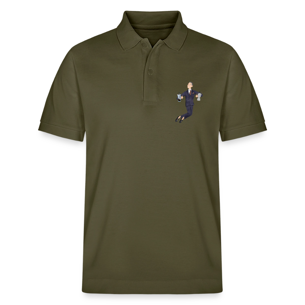 Black Hat Preppy Unisex Bio-Poloshirt - Khaki