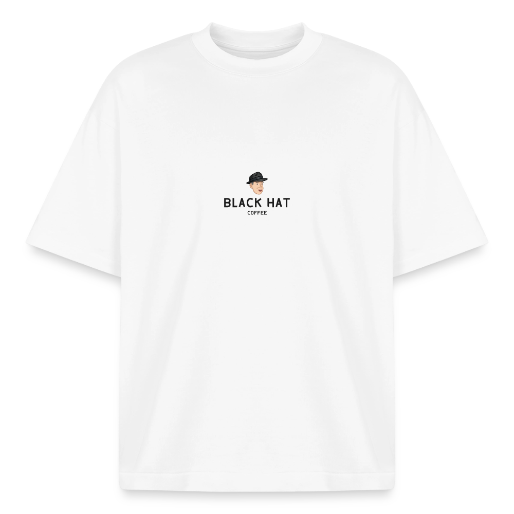 Many Faces Heavyweight Unisex Boxy T-Shirt - Weiß