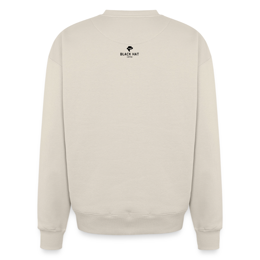 I Babka Oversized Heavyweight Unisex Sweatshirt - Beige