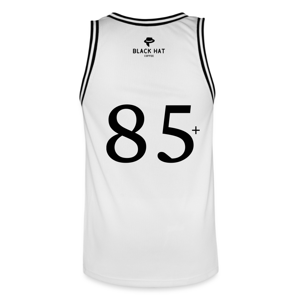 Zero Gravity Basketball-Trikot White - Weiß/Schwarz
