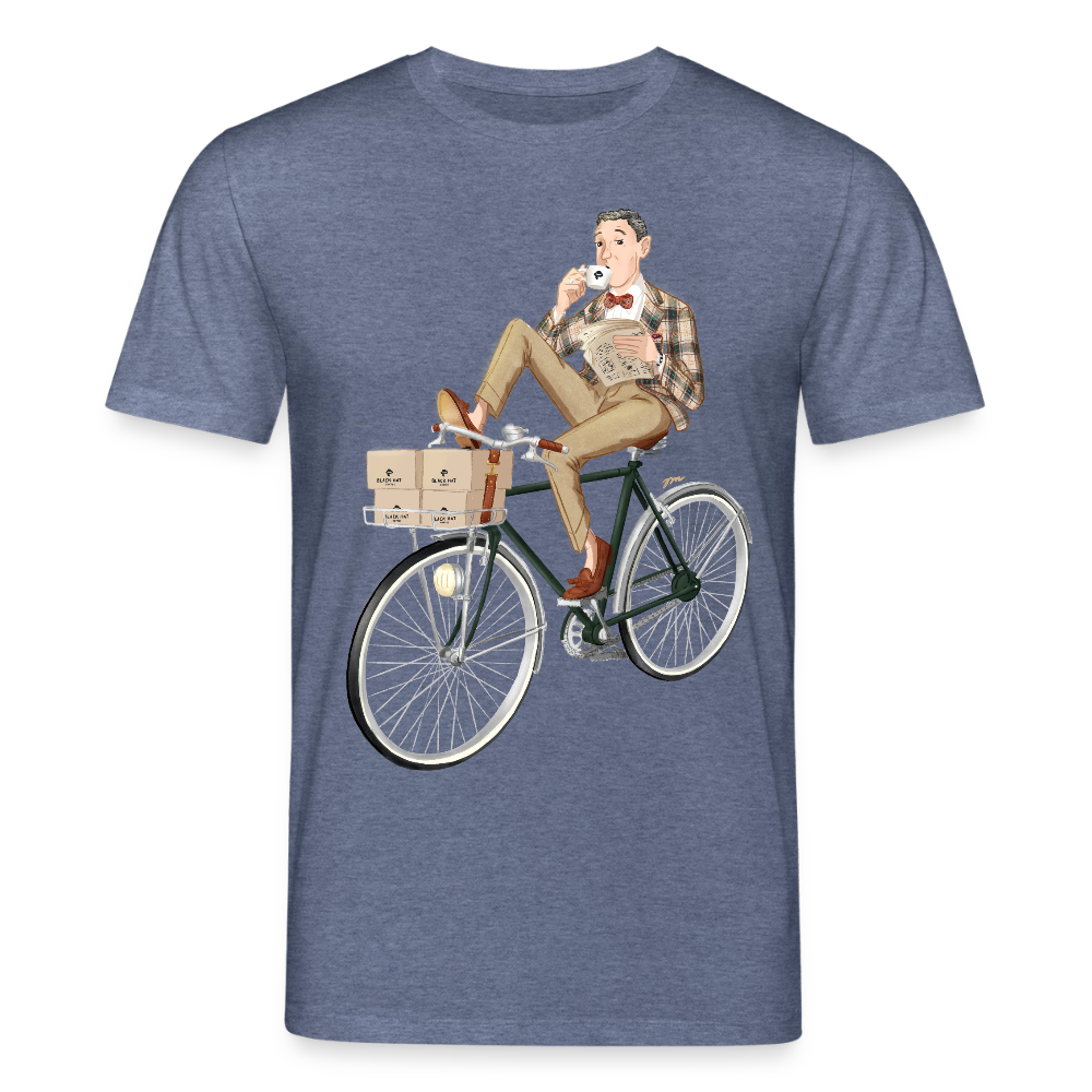 Cruiser Unisex Bio-T-Shirt - Dunkelblau meliert