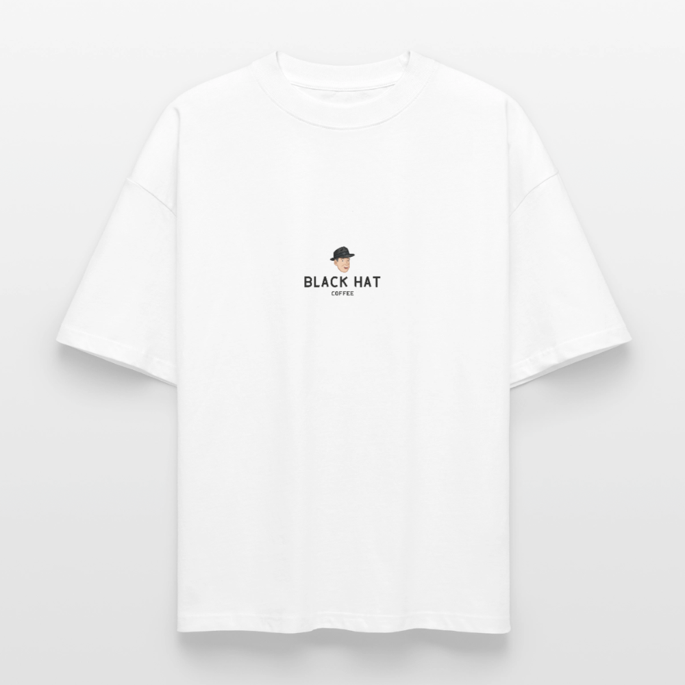 Many Faces Heavyweight Unisex Boxy T-Shirt - Weiß