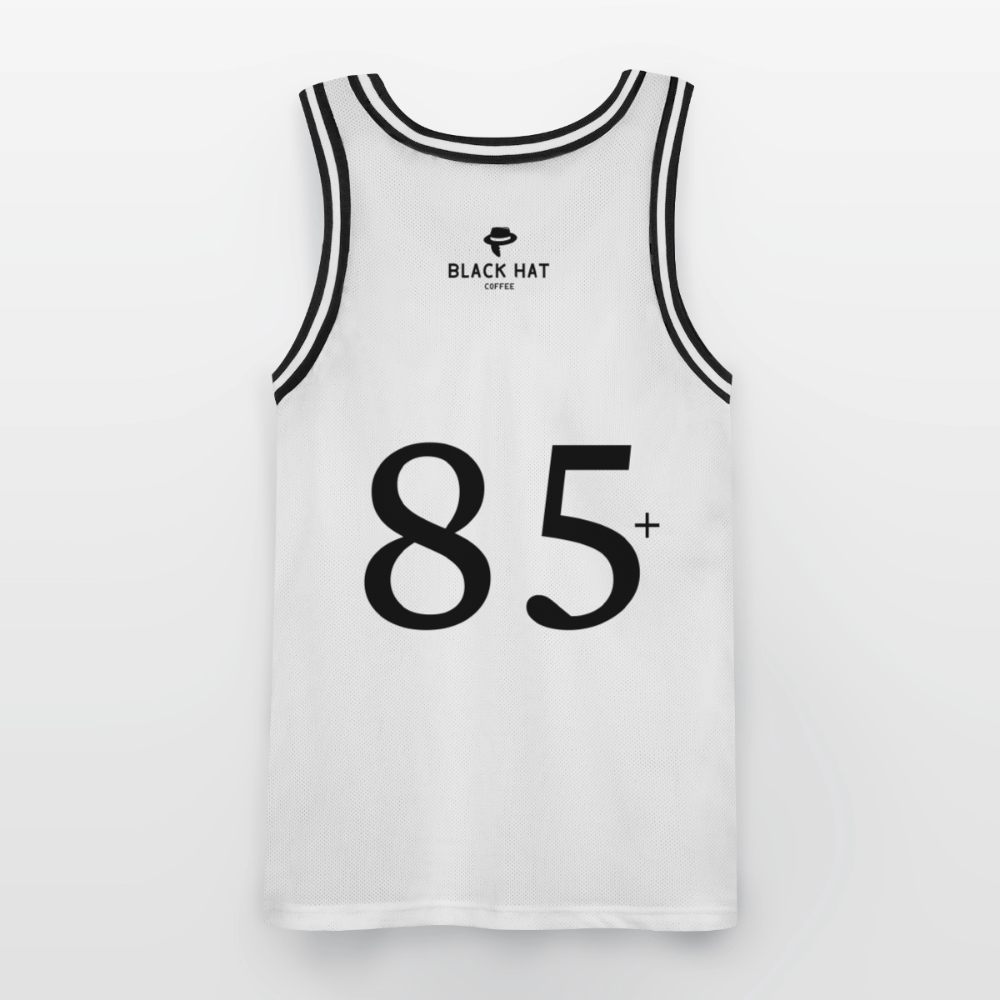 Zero Gravity Basketball-Trikot White - Weiß/Schwarz