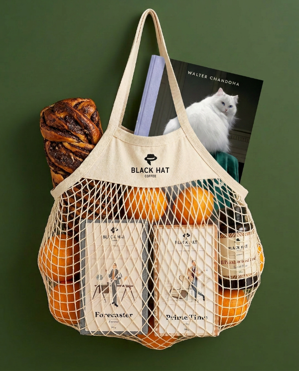BHC AVOSKA Organic Mesh-Einkaufstasche