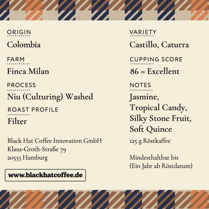 Milan, not from Italy - Special Filter, Culturing Fermentation, Colombia