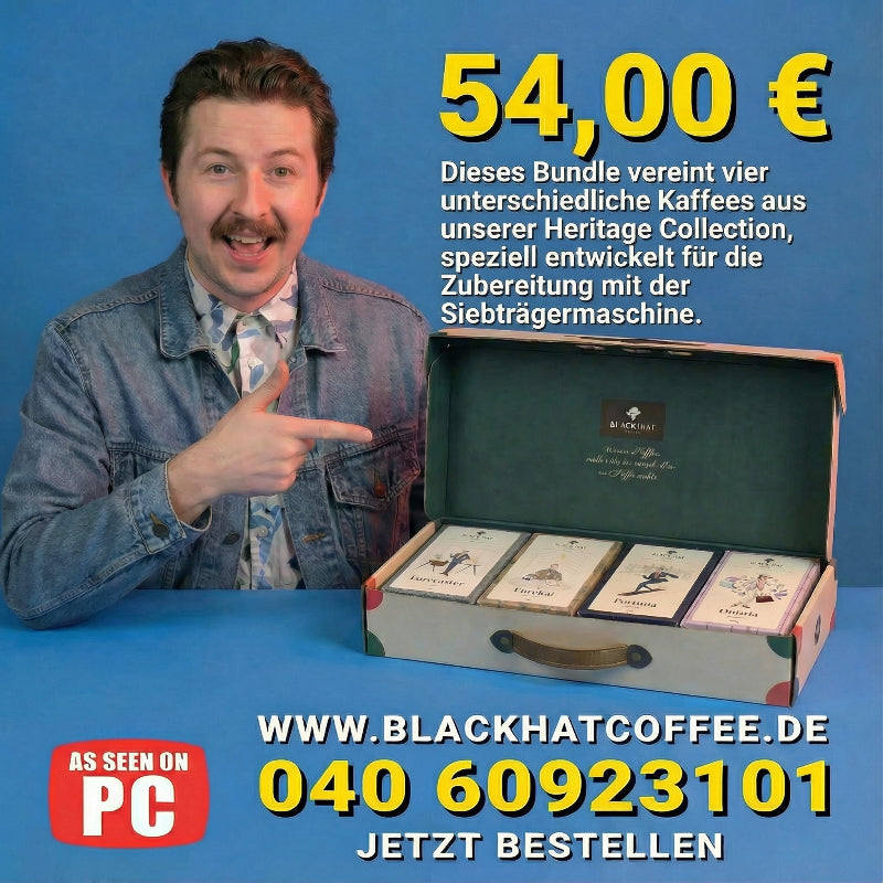Espresso Bundle – Vier Kaffees für den Siebträger