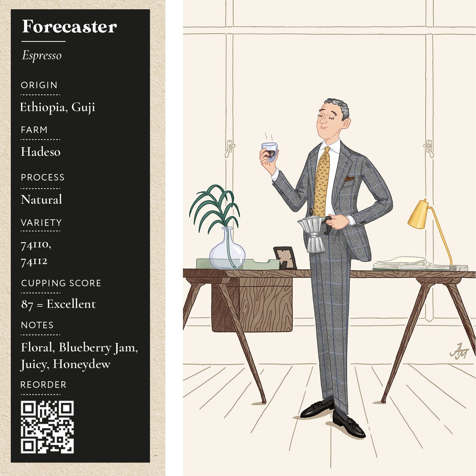 Forecaster Espresso - Ethiopia (Guji), Dimtu Tero Farm