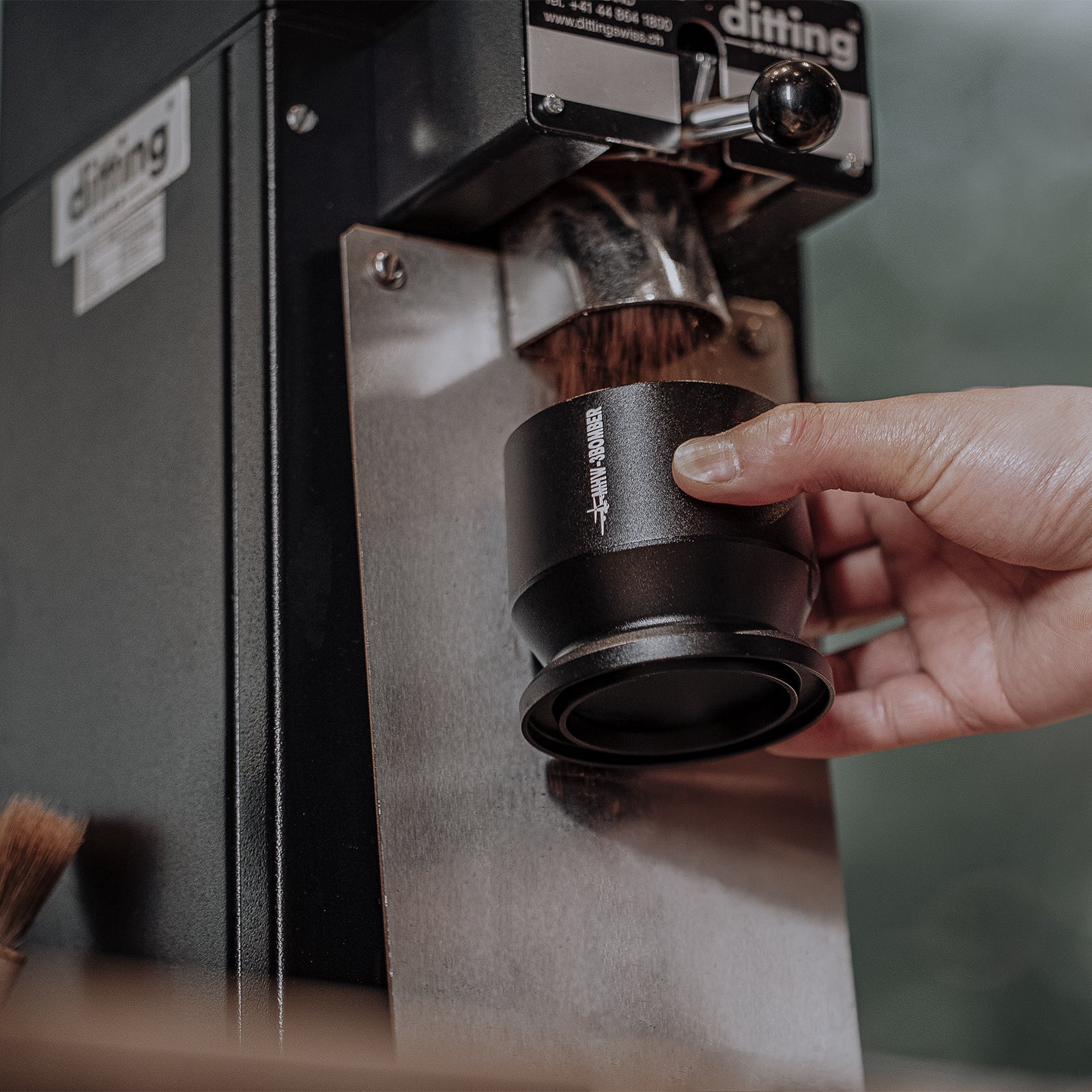 MHW-3BOMBER Dosing Funnel 2.0 schwarz 58 mm