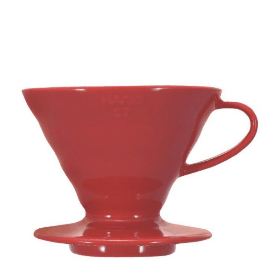 Hario Coffee Dripper V60 02 Ceramic - Red