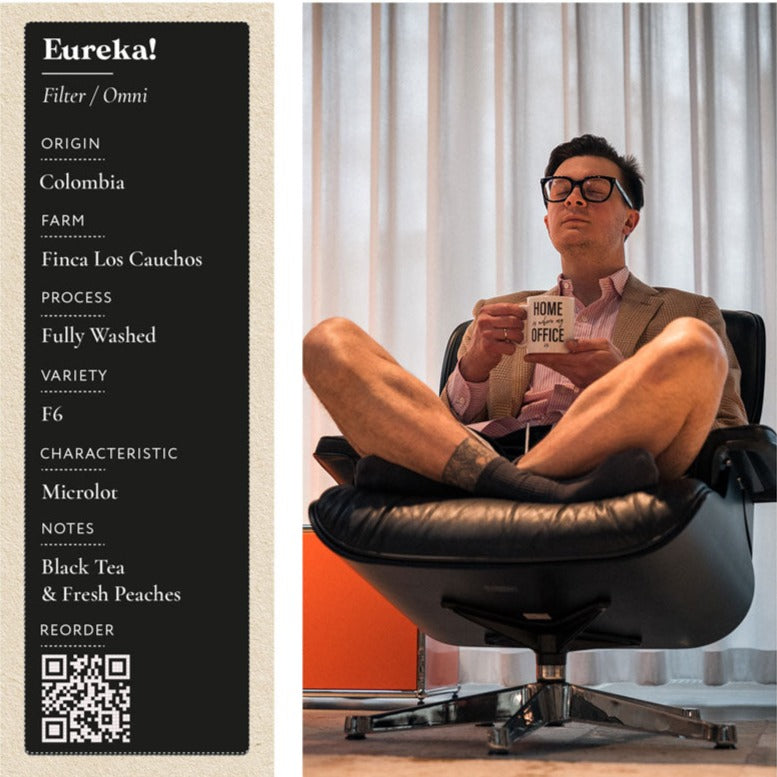 Eureka! Filter - Colombia, Los Cauchos, Microlot